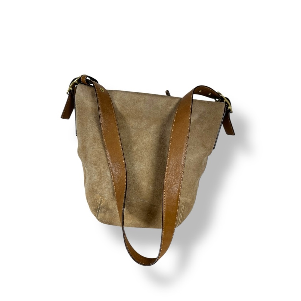 Coach Legacy Ergo Suede Bucket Bag, 9187 - Picture 3 of 10